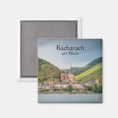 Bacharach am Rhein - Deutschland Magnet (Vorderseite/Rückseite)