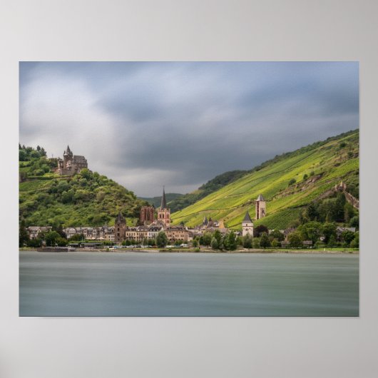 Bacharach am Rhein - Deutschland Poster (Vorne)