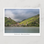 Bacharach am Rhein - Deutschland Postkarte (Vorderseite)