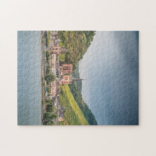 Bacharach am Rhein - Deutschland Puzzle (Horizontal)