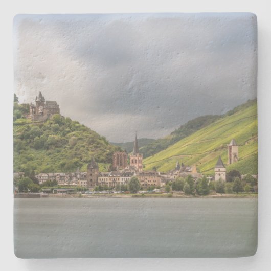 Bacharach am Rhein - Deutschland Steinuntersetzer (Vorderseite)