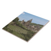 Bacharach, Deutschland, Stahleck Castle, Schloss Fliese (Seite)