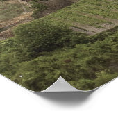 Bacharach, Deutschland, Stahleck Castle, Schloss Poster (Ecke)