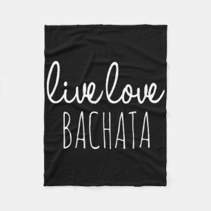 Bachata Dancing Fleecedecke