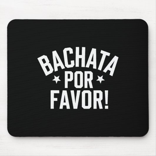 Bachata Dancing Latin Dance Dancer Bachata Dominic Mousepad (Vorne)