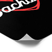 Bachata Dancing Latin Dance Dancer Bachata Dominic Poster (Ecke)