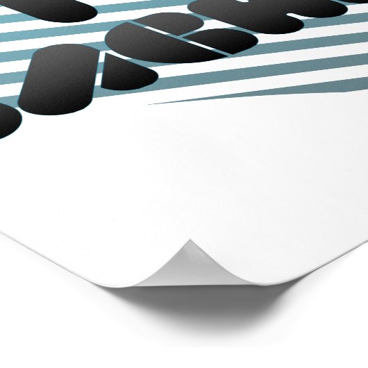 Bachata-Fan Poster (Ecke)