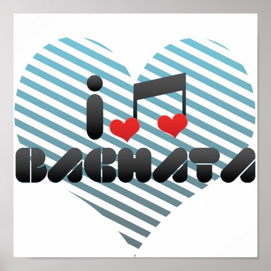 Bachata-Fan Poster (Vorne)