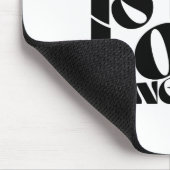 Bachata ist meine Liebe - Bachata Dance Groovy Mousepad (Ecke)