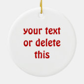 Bachata Latin Dancers Silhouette Custom Keramikornament (Hinten)