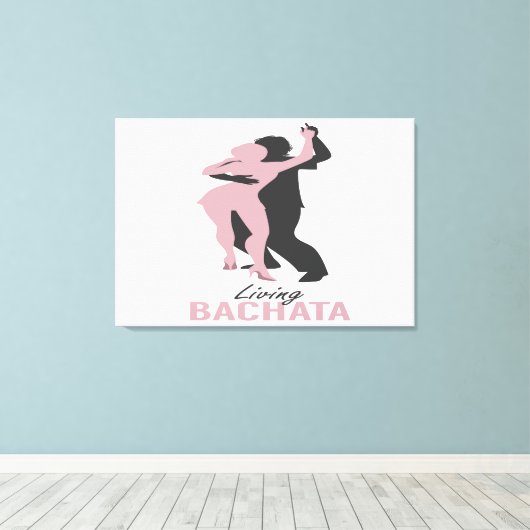 Bachata Leinwanddruck (Insitu (Holzboden))