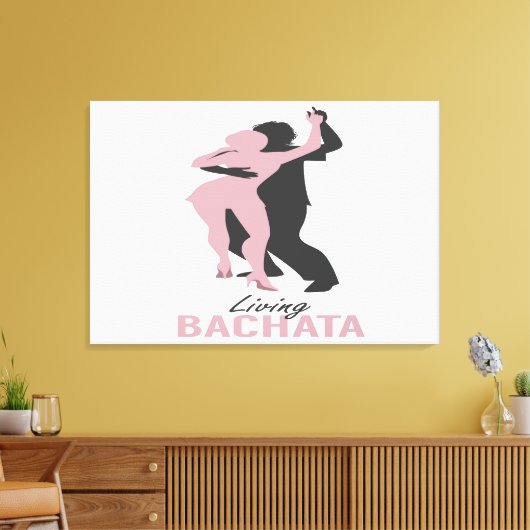 Bachata Leinwanddruck (Insitu (Wohnzimmer))