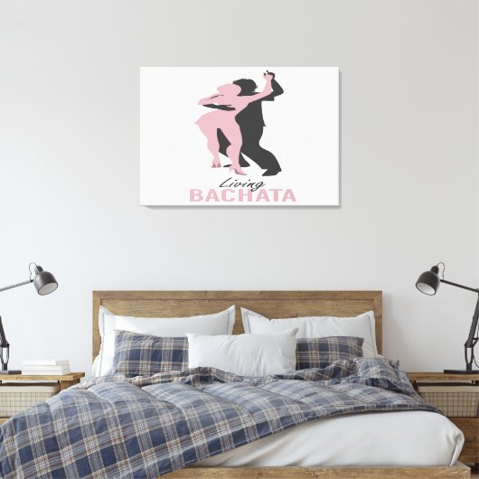 Bachata Leinwanddruck (Insitu (Schlafzimmer))