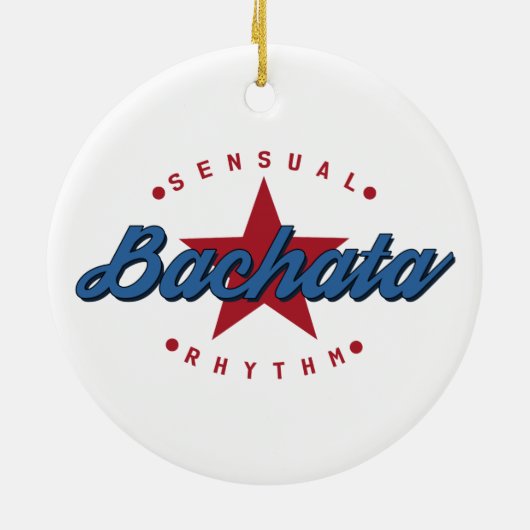 Bachata Sensual Keramik Ornament (Hinten)