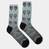 Bachata Tanzsocken Socken (Rechts)