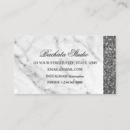 Bachata Visitenkarte (Rückseite)