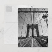 Bachbrücke, neue Großstadt Postkarte (Vorne/Hinten)