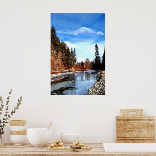 Bachbucht Poster (Küche)