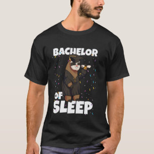 Bachelor-Abschluss für graduiertes Faultier T-Shirt