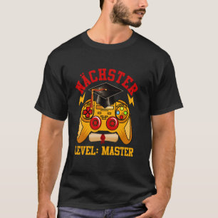 Bachelor-Abschluss NEXT MASTER Lustiger Zocker T-Shirt