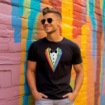 Bachelor Bachelorette Pride Rainbow LGBTQ T-Shirt<br><div class="desc">Bachelor Bachelorette Pride Rainbow LGBTQ T - Shirt Groom oder Bridge zu sein</div>