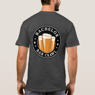 Bachelor Bar Crawl - Lust auf die Nacht! T-Shirt