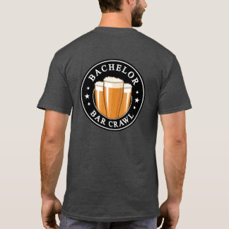 Bachelor Bar Crawl - Lust auf die Nacht! T-Shirt