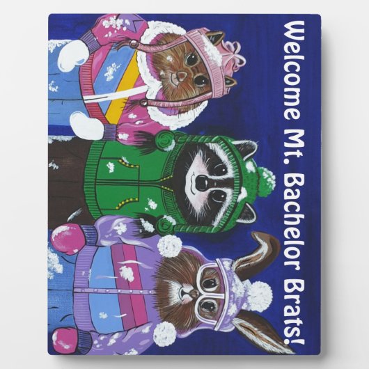 Bachelor Brats Fotoplatte (Vorderseite)