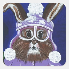 Bachelor Brats Quadratischer Aufkleber