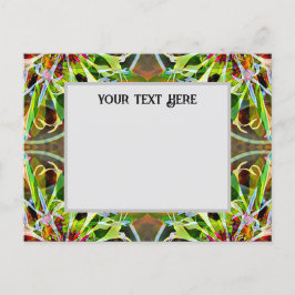 Bachelor Button Postcard Einladungspostkarte