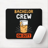 Bachelor-Crew für das Party der "Groom Bridge" Mousepad (Mit Mouse)