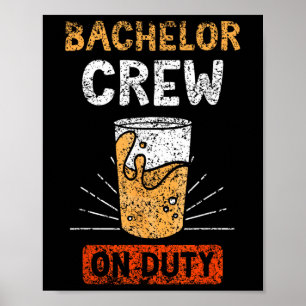 Bachelor-Crew über das Party-Bachelor-Team Poster