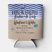 Bachelor+ette Party Wochenende im Valle Verzasca Dosenkühler (Vorderseite)