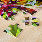 Bachelor Floral Image Puzzle (Seite)