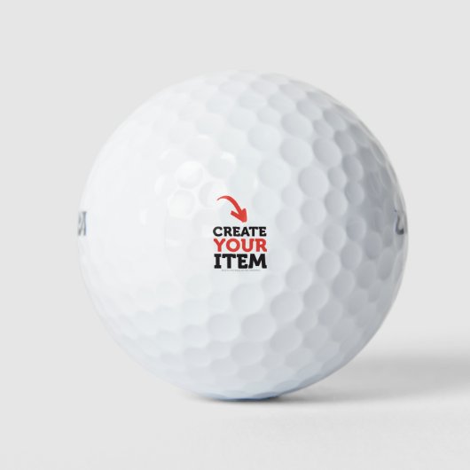 Bachelor für den benutzerdefinierten Upload erstel Golfball (Vorderseite)