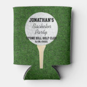 Bachelor Golfing Party oder Birthday Golfing Party Dosenkühler (Vorderseite)
