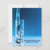 Bachelor Junggeselinnen-Abschied Einladung (Vorderseite)