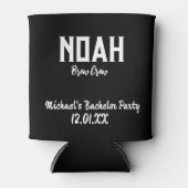 Bachelor Junggeselinnen-Abschied Idee für ein Pers Dosenkühler (Vorderseite)