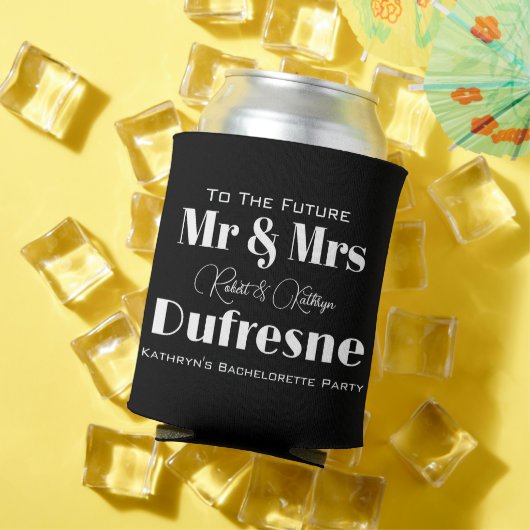 Bachelor/Junggeselinnen-Abschied Personalisiert Dosenkühler (In Situ Sommer)