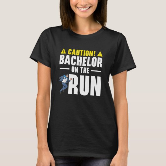 Bachelor Junggeselinnen-Abschied Single Jga Groom T-Shirt (Vorderseite)
