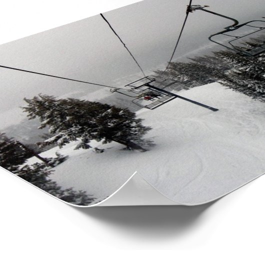 Bachelor-Lift Poster (Ecke)