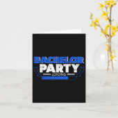 Bachelor Loading Groom Bridge Party Funny Karte (Gelbe Blume)