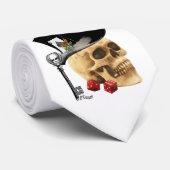 Bachelor oder Hochzeit für gotische Trauzeuge Krawatte (Gerollt)