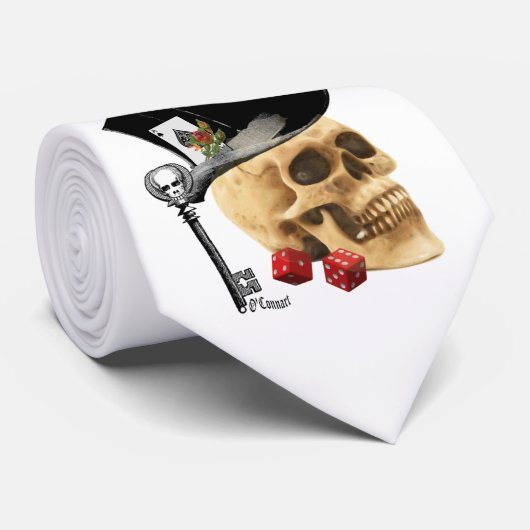 Bachelor oder Hochzeit für gotische Trauzeuge Krawatte (Gerollt)