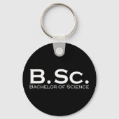 Bachelor of Science BSc Schlüsselanhänger (Vorderseite)