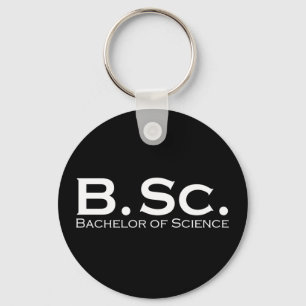 Bachelor of Science BSc Schlüsselanhänger