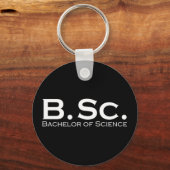 Bachelor of Science BSc Schlüsselanhänger (Vorderseite)