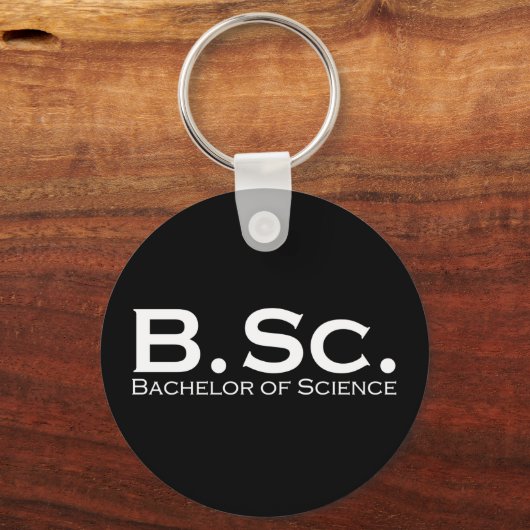 Bachelor of Science BSc Schlüsselanhänger (Vorderseite)
