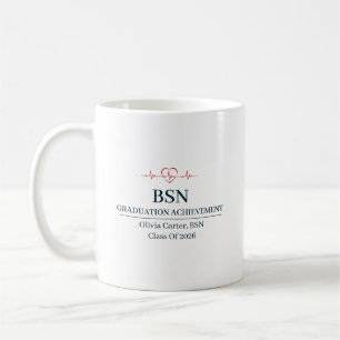 Bachelor of Science in Nursing Benutzerdefinierter Kaffeetasse