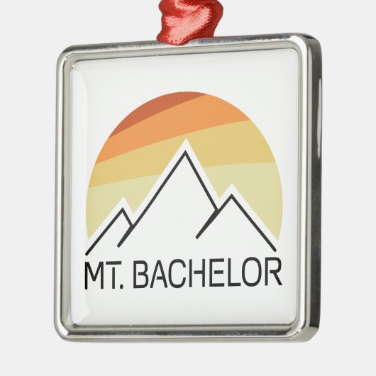 Bachelor Oregon Retro Ornament Aus Metall (Links)